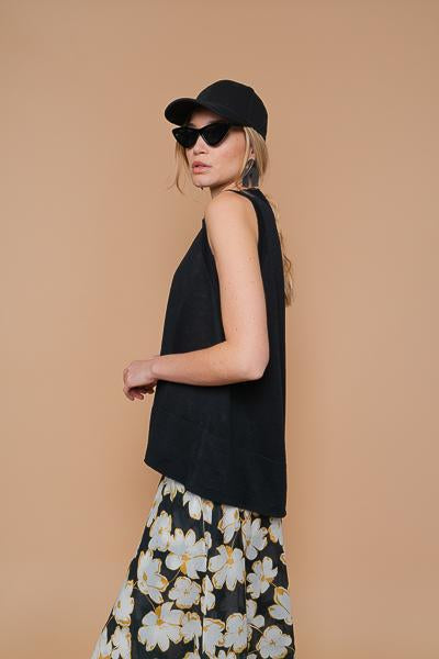 Top - Denza - Negro