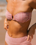 Bandeau Suzie Vichy Rojo
