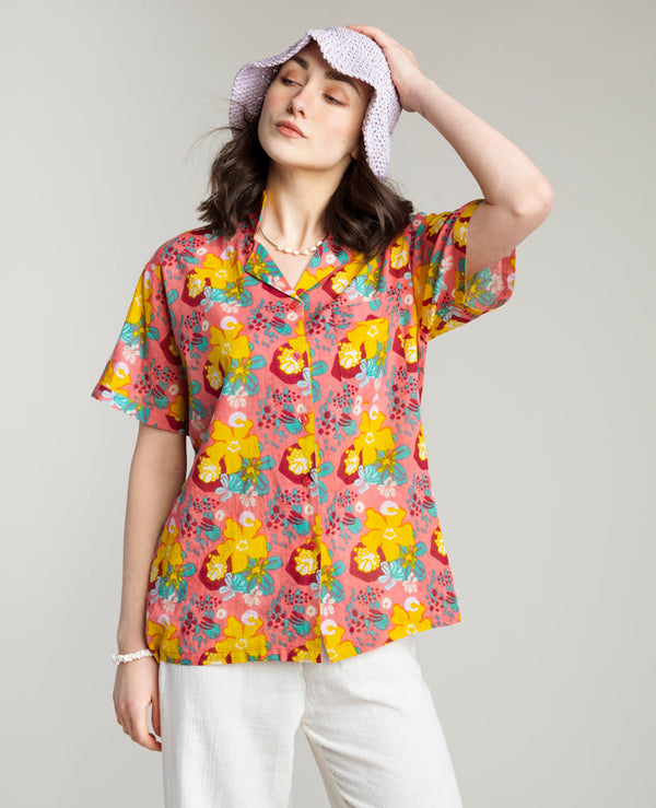 Chemise Manches Courtes (M) - Mackintosh Coral