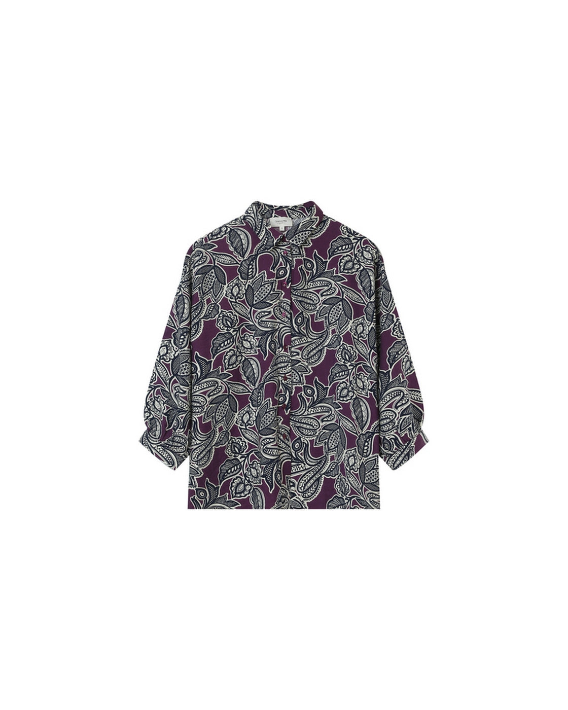 Camisa Hazedine Ciruela