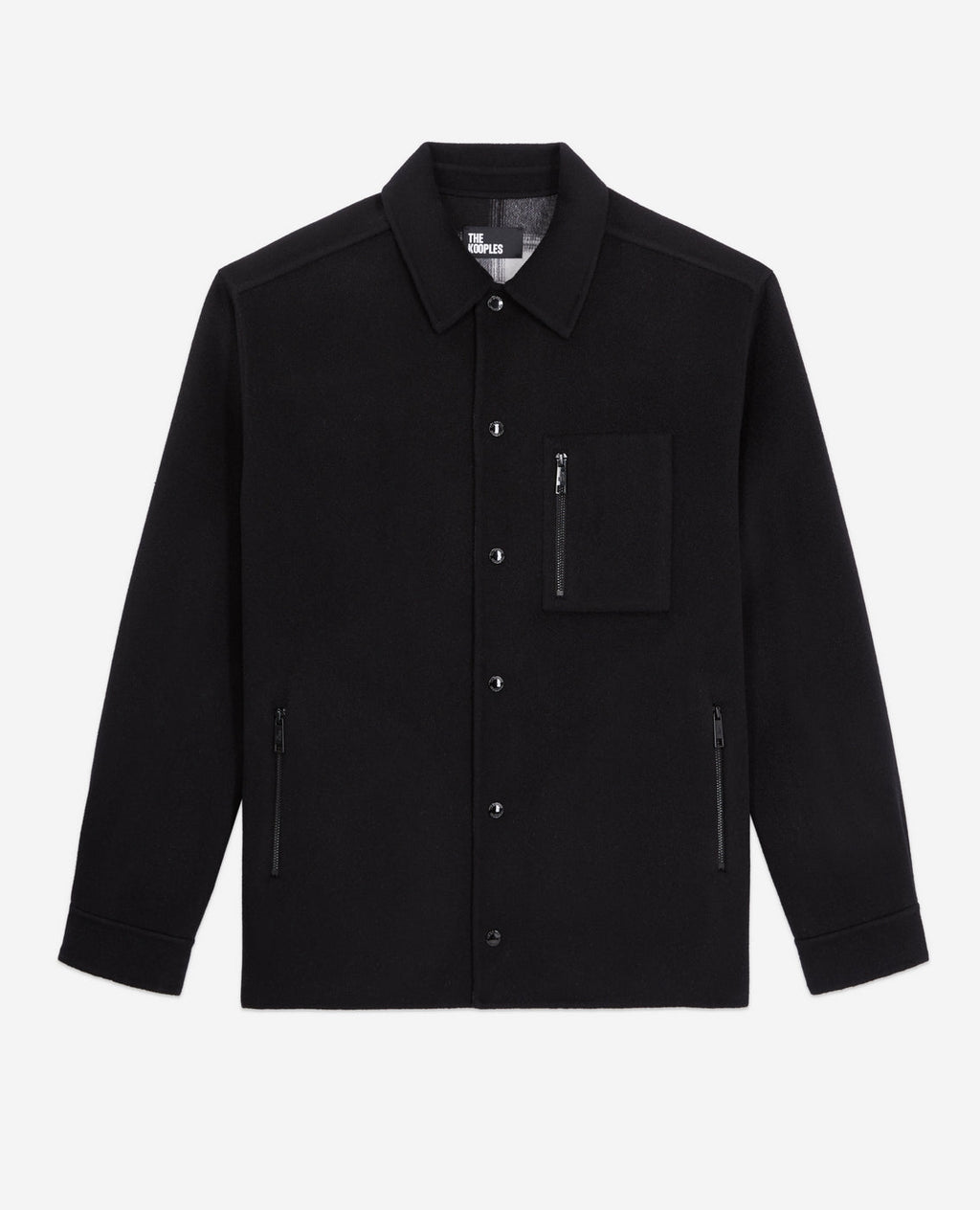 The Kooples - Chaqueta de lana - Negro - Hombre