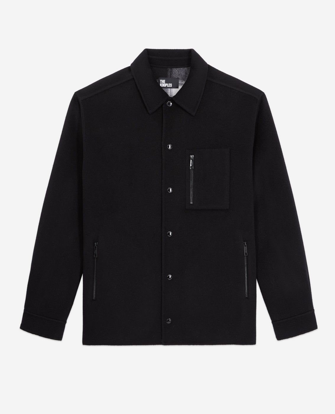 The Kooples - Chaqueta de lana - Negro - Hombre