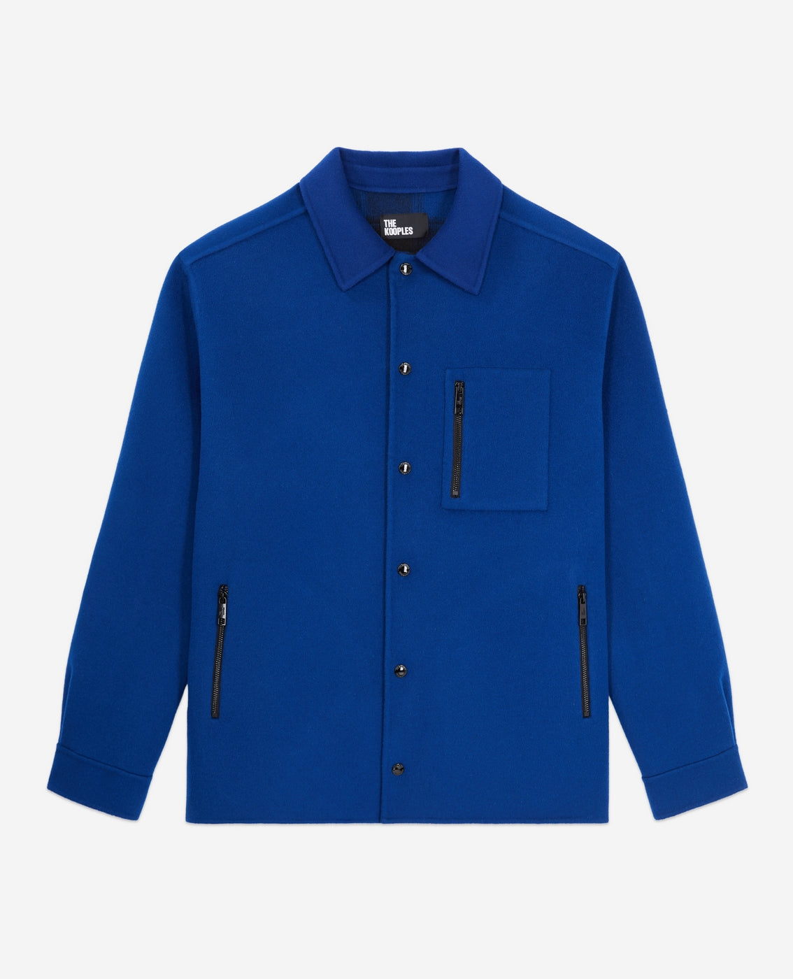 The Kooples - Surchemise En Laine - Bleu - Homme