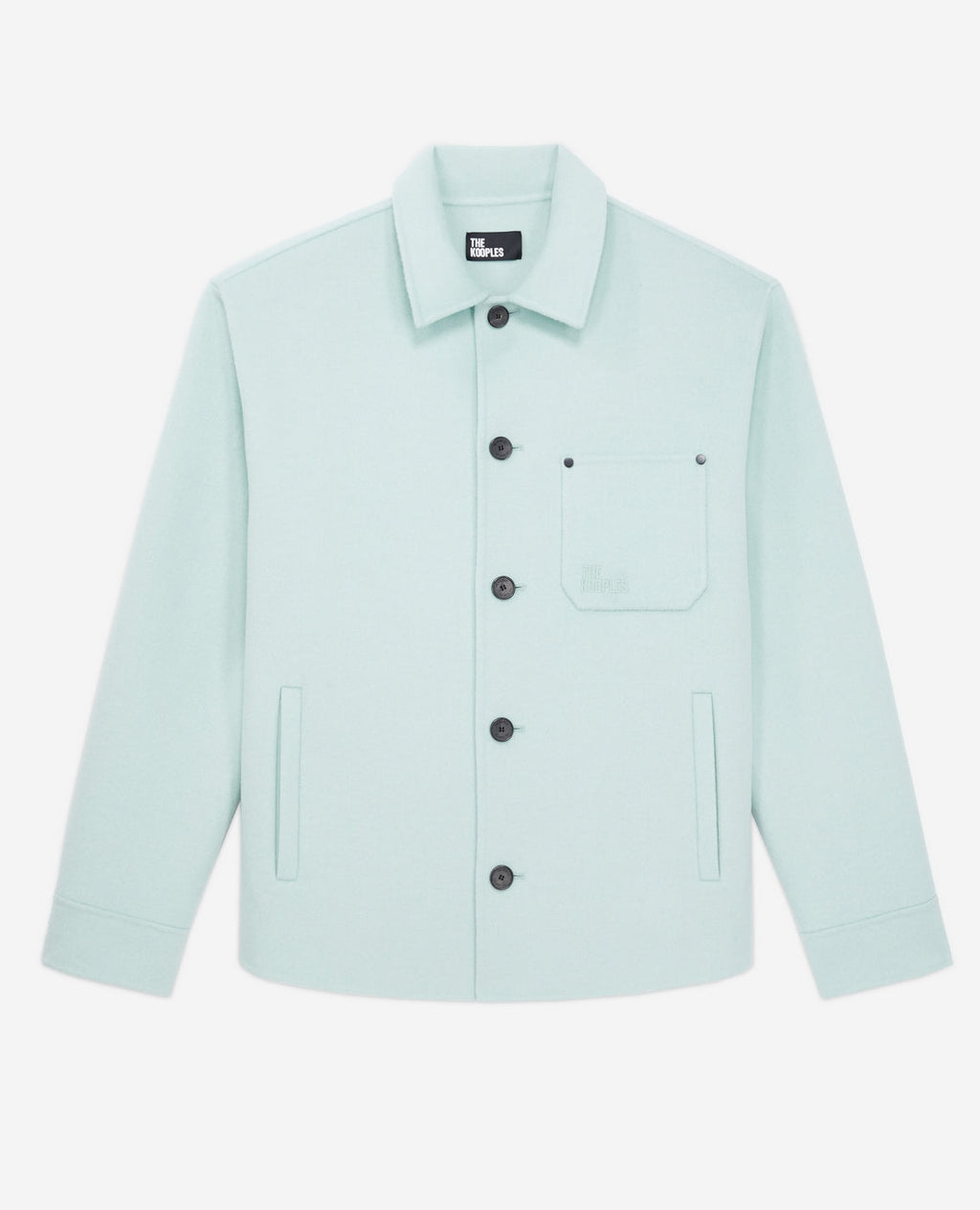 The Kooples - Veste En Laine - Vert D'Eau - Homme