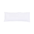 Housse De Coussin Unie En Lin Lavé Hbsmoothie - Blanc