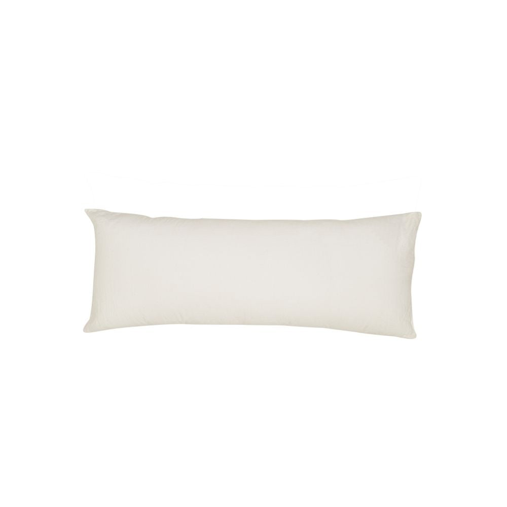 Plain Washed Linen Cushion Cover Hbsmoothie - Milk