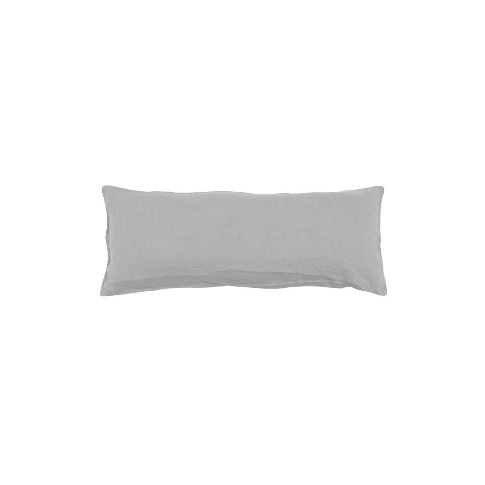 Plain Washed Linen Cushion Cover Hbsmoothie - Storm
