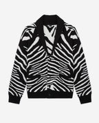 The Kooples - Chaleco De Lana - Negro Y Blanco - Hombre