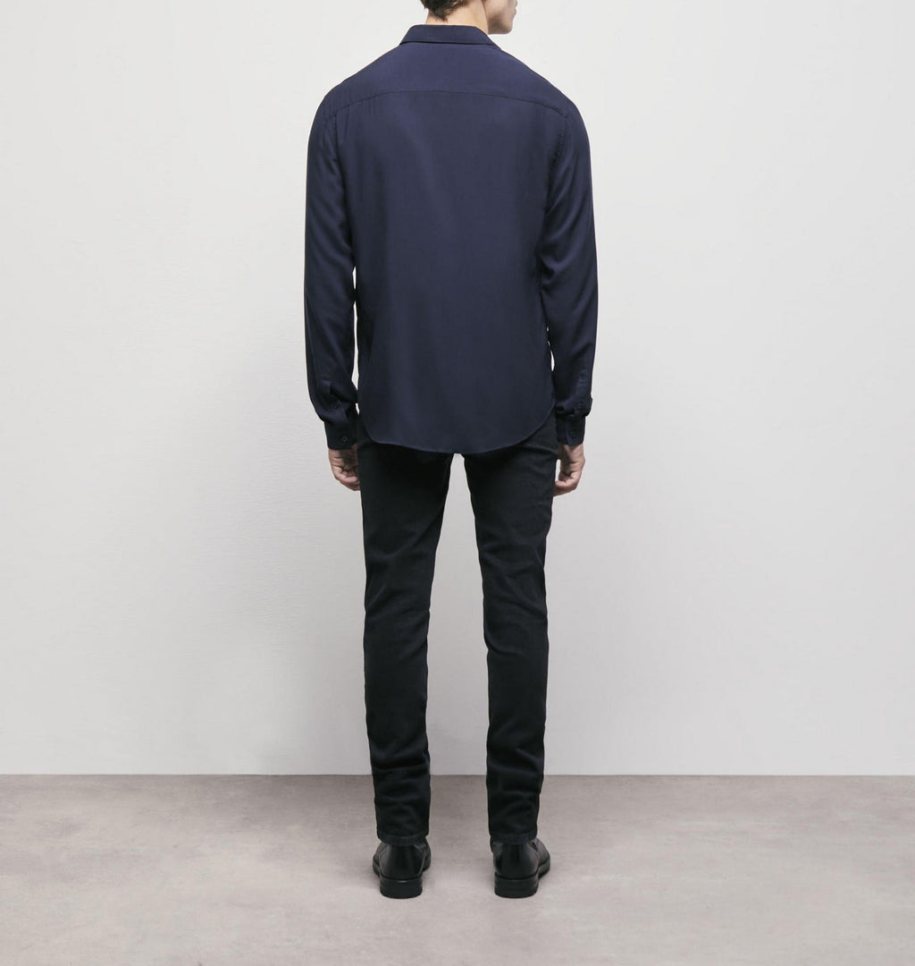 The Kooples - Camisa Decintree Slim Lisa Con Botones Ocultos - Hombre