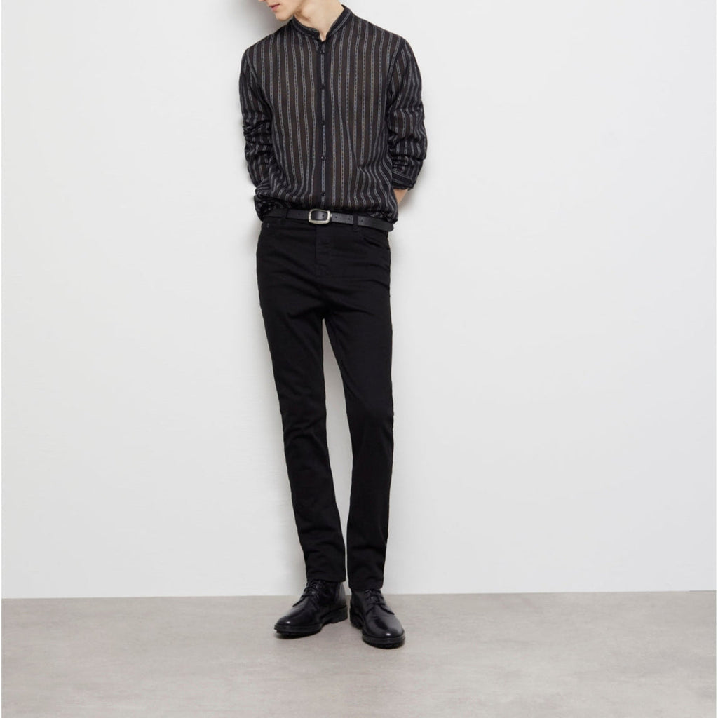 The Kooples - Chemise - Noir Et Blanc - Homme