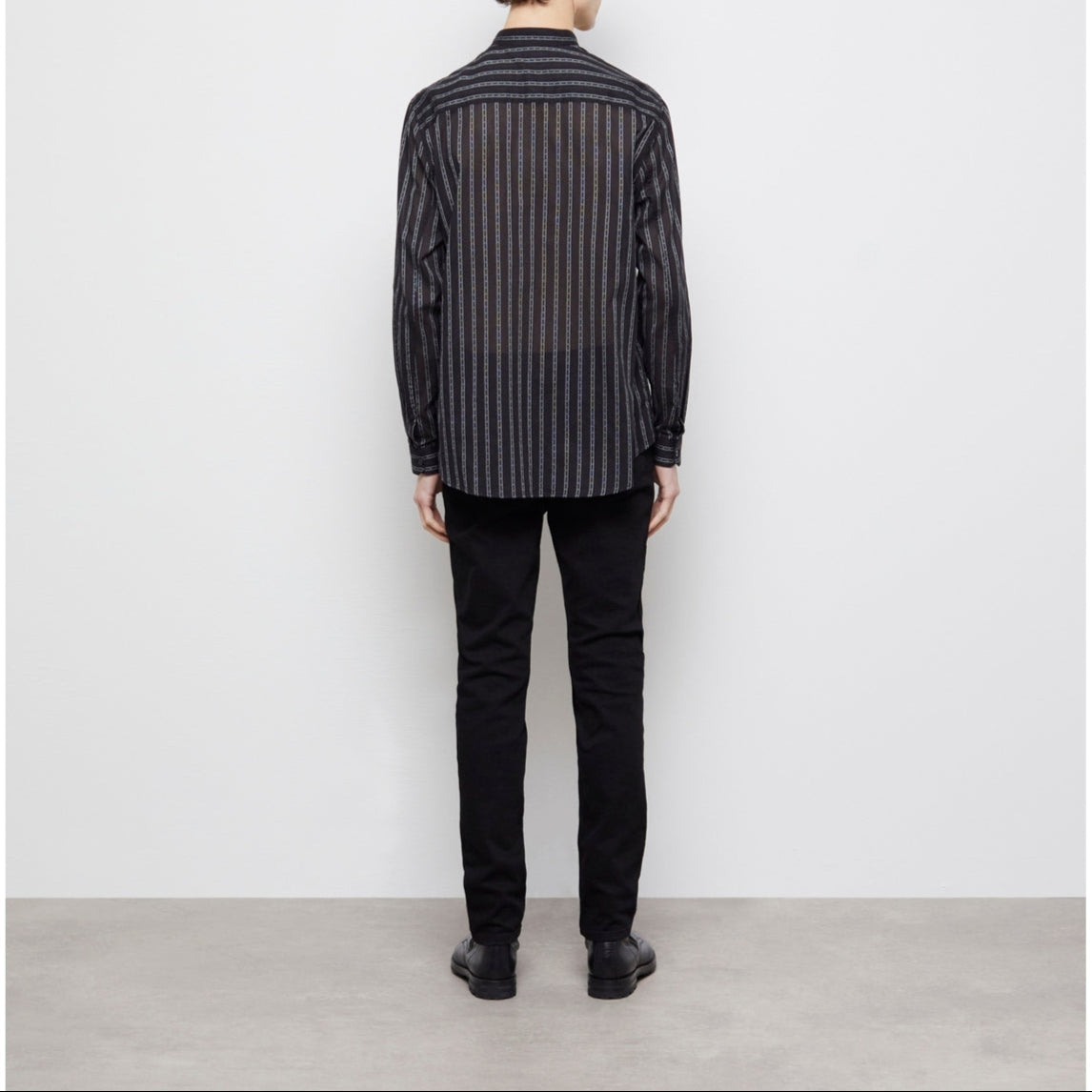 The Kooples - Chemise - Noir Et Blanc - Homme