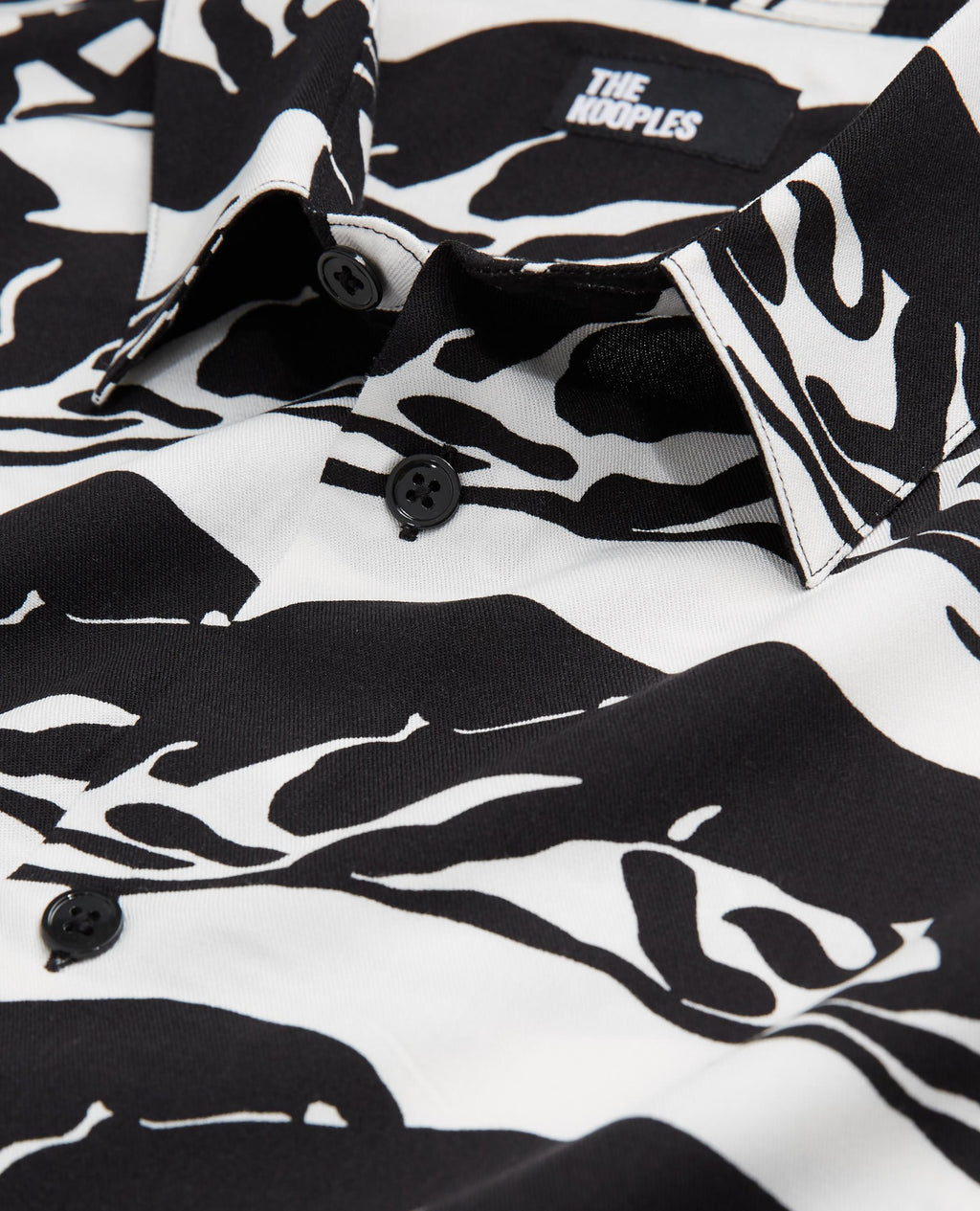 The Kooples - Chemise Regular - Noir Et Blanc - Homme