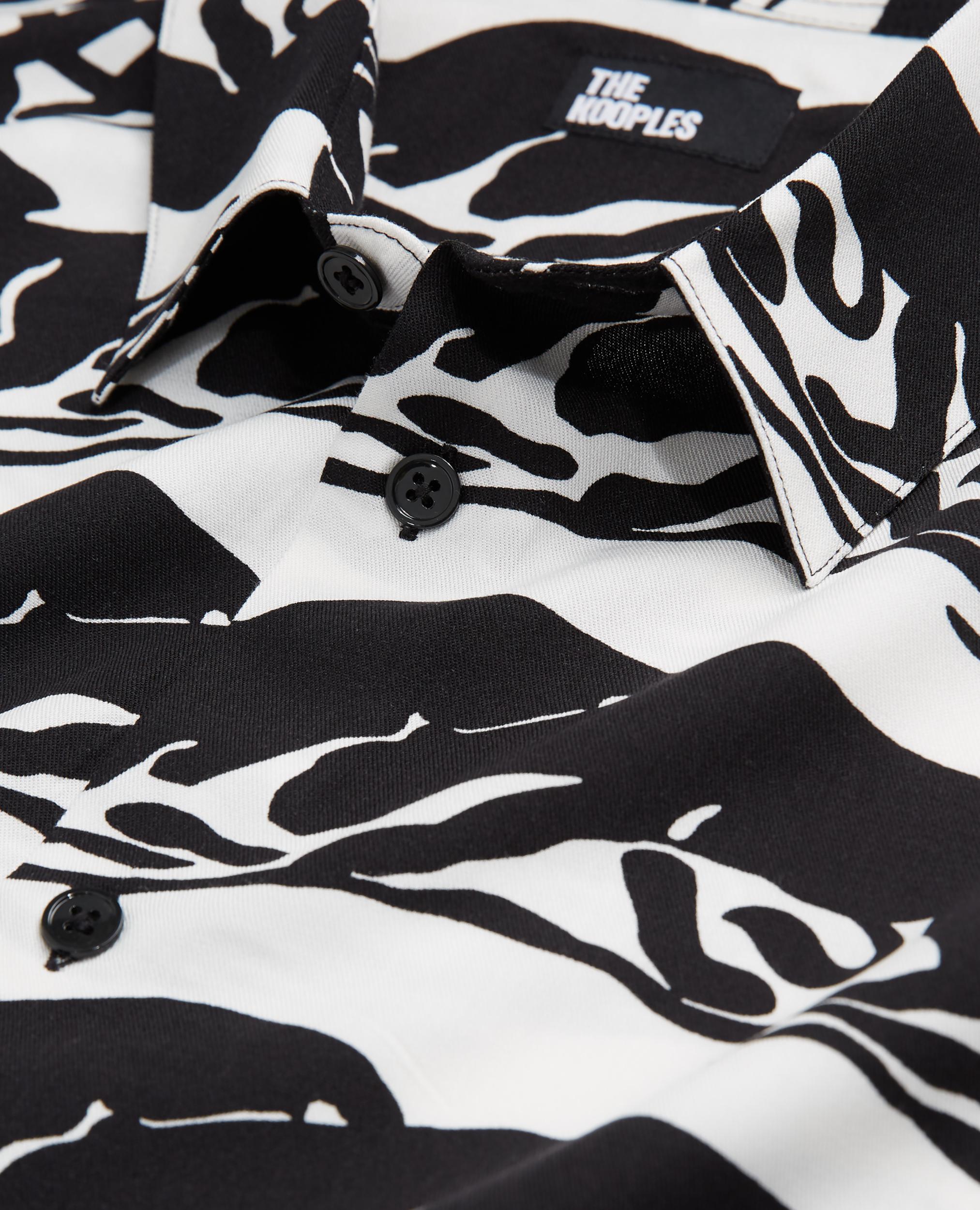 The Kooples - Chemise Regular - Noir Et Blanc - Homme