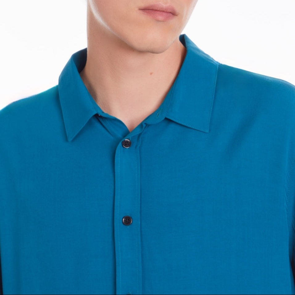 The Kooples - Chemise - Bleu Pétrole - Homme