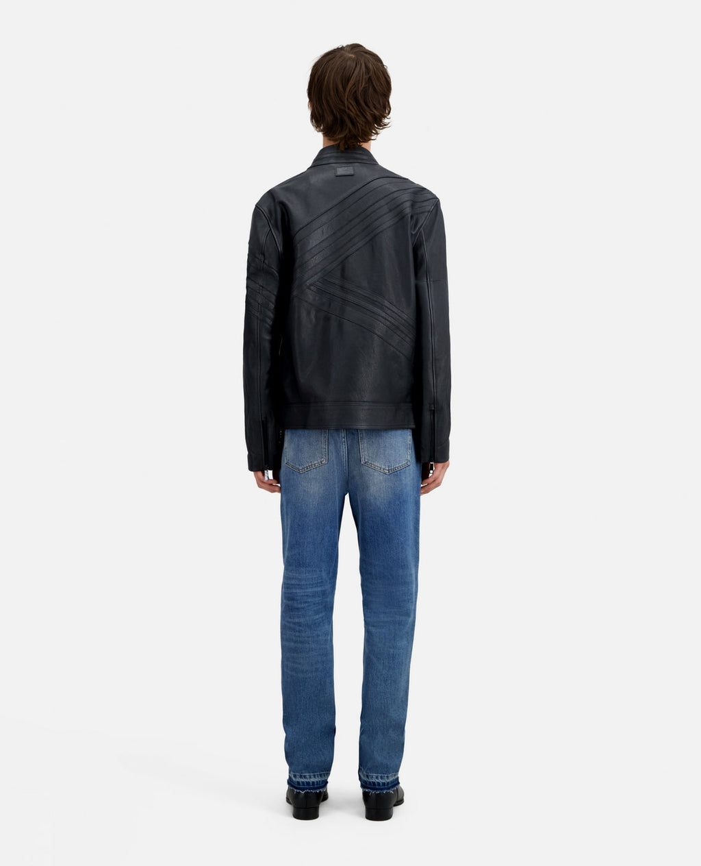 The Kooples - Veste En Cuir D'Agneau - Noir - Homme