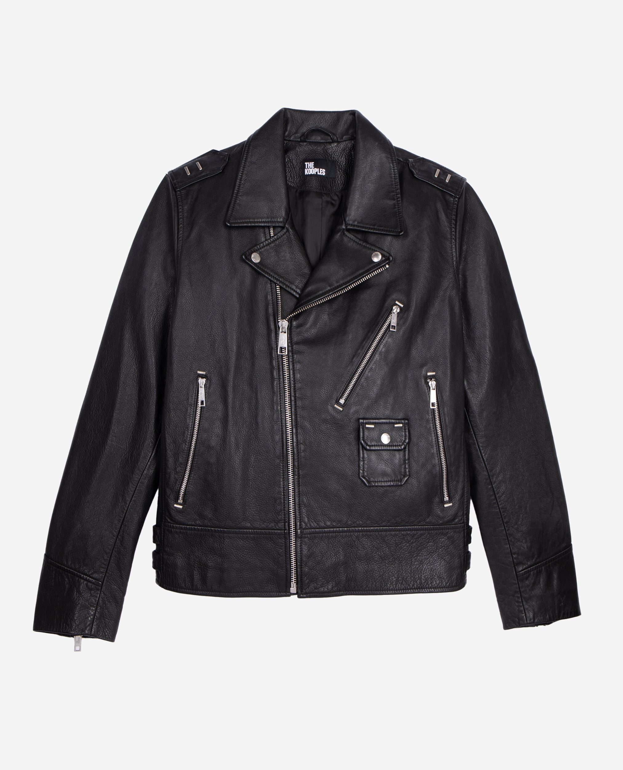 The Kooples - Blouson Biker En Cuir