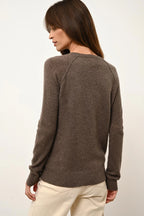 Jersey Cuello Redondo - Helen - Taupe Chiné