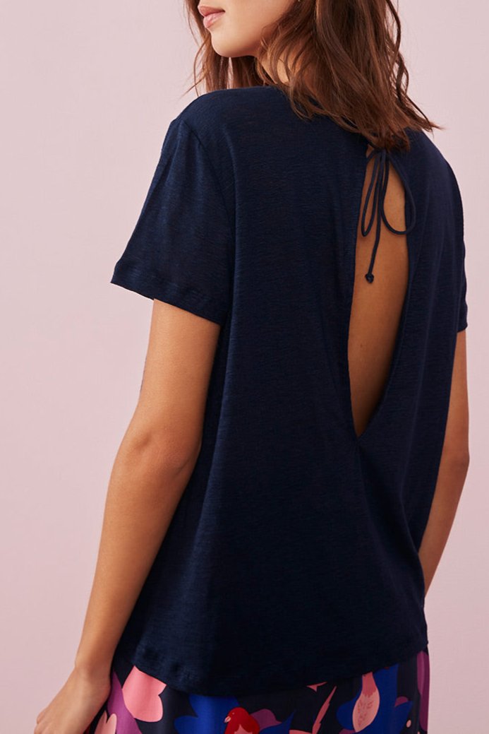 Tee Shirt Heliane - Marine