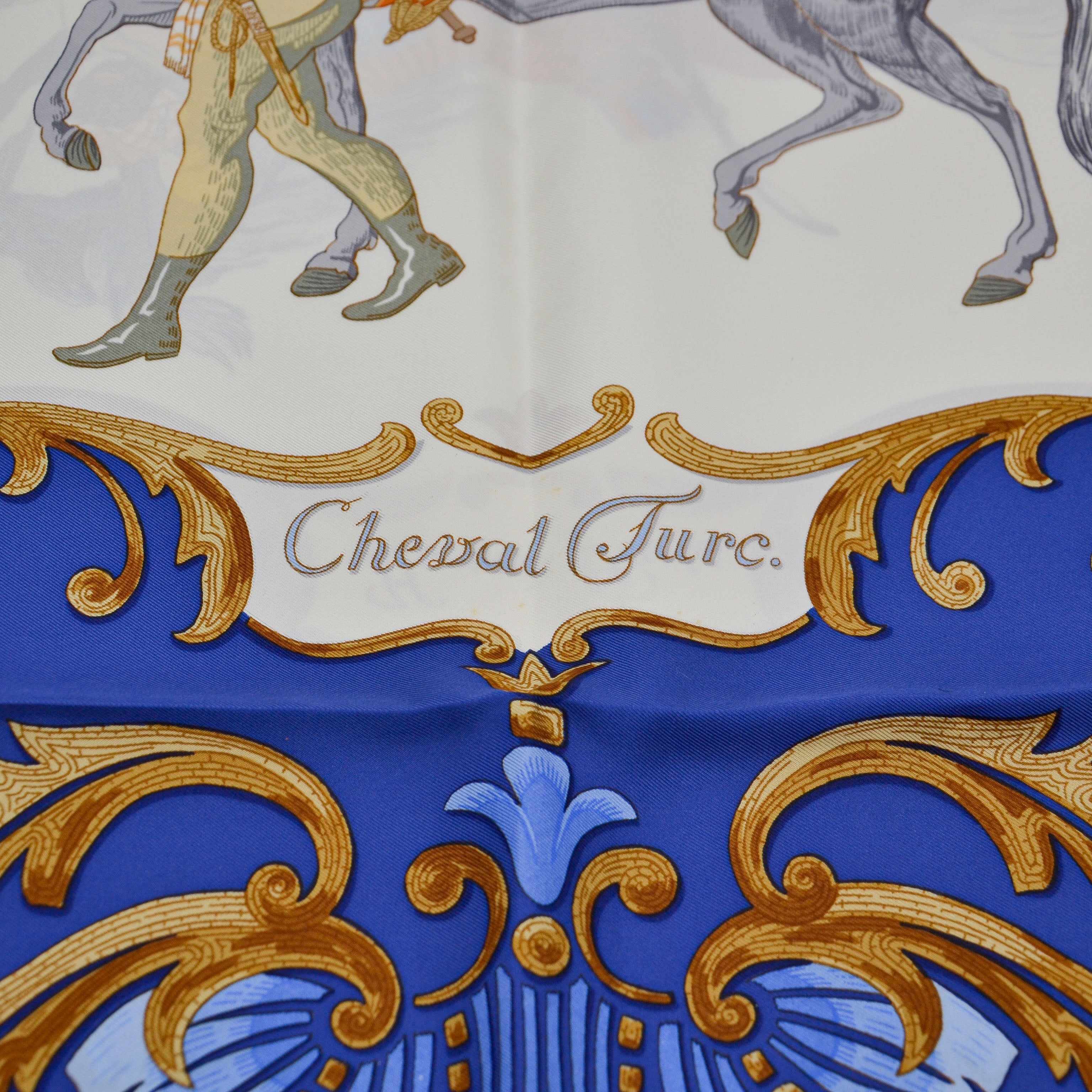Foulard Hermès Cheval Turc