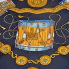 Hermès Carré De Soie Les Tambours
