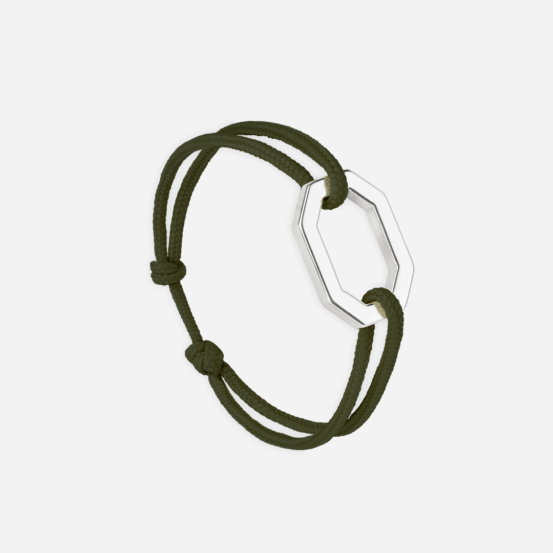 Bracelet Hexa - Kaki