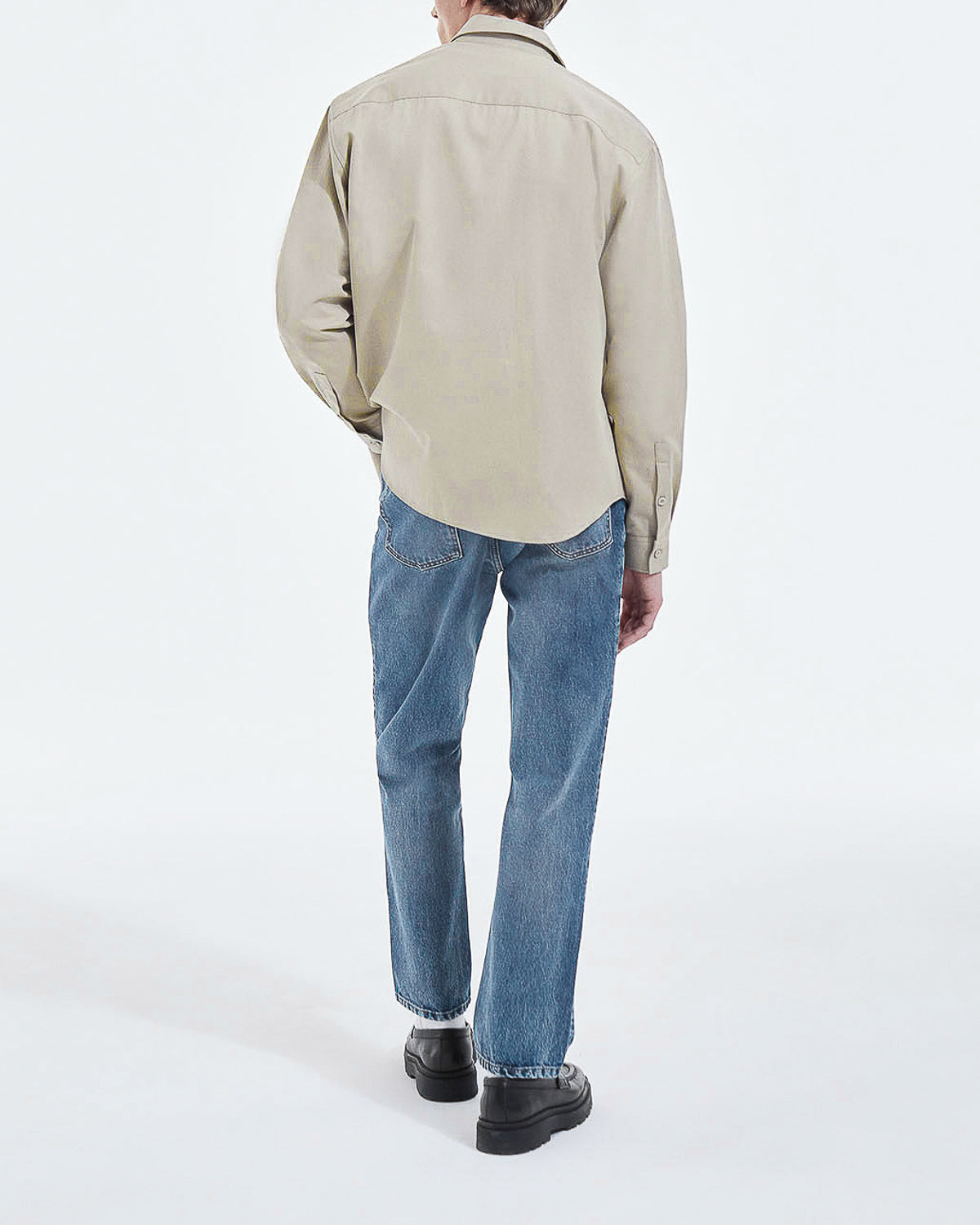 The Kooples - Retro Straight Cut Blue Washed Jeans - Men