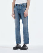 The Kooples - Retro Straight Cut Blue Washed Jeans - Men