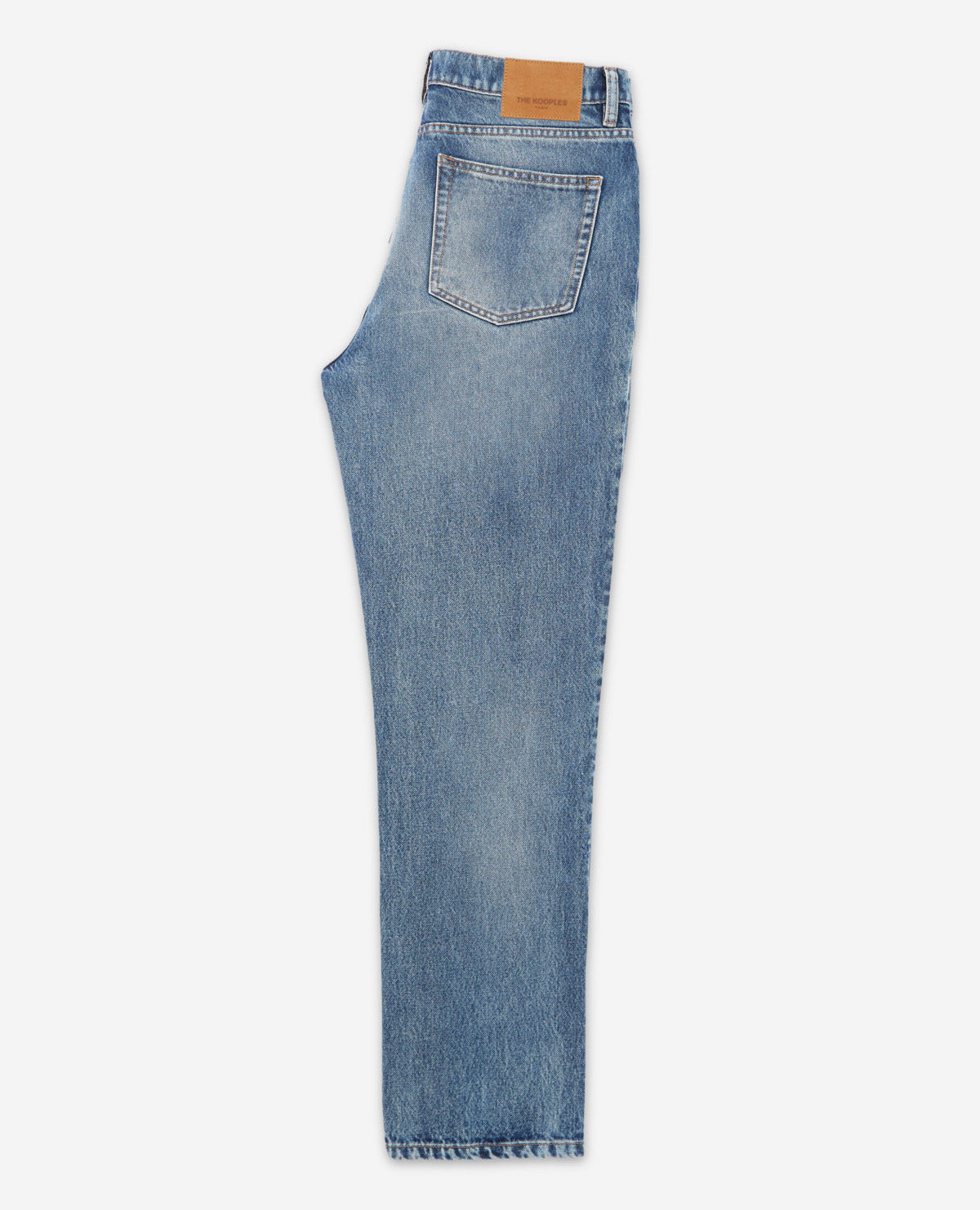 The Kooples - Retro Straight Cut Blue Washed Jeans - Men