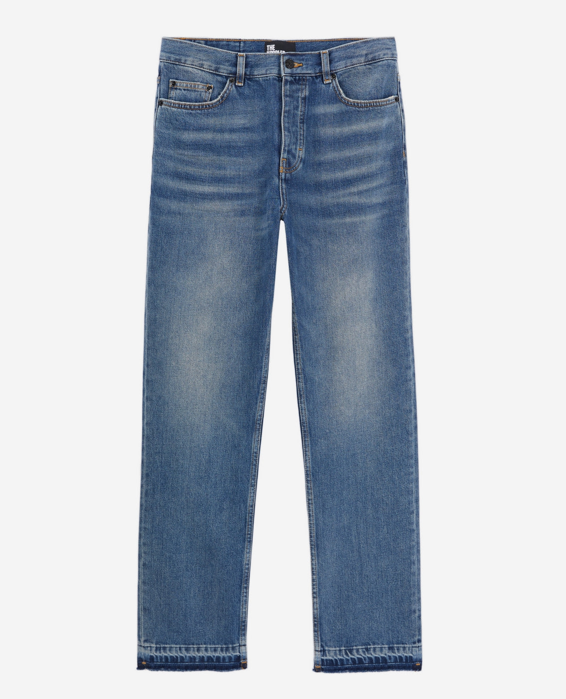 The Kooples - Jean Avec Ourlet Decousu Destroyed - Homme