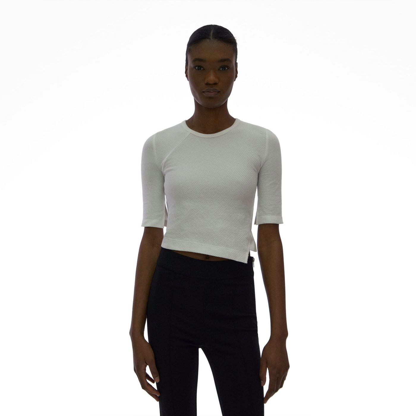 Top Crop - Blanc - Femme
