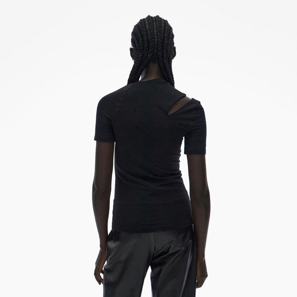 Top Slash - Noir - Femme
