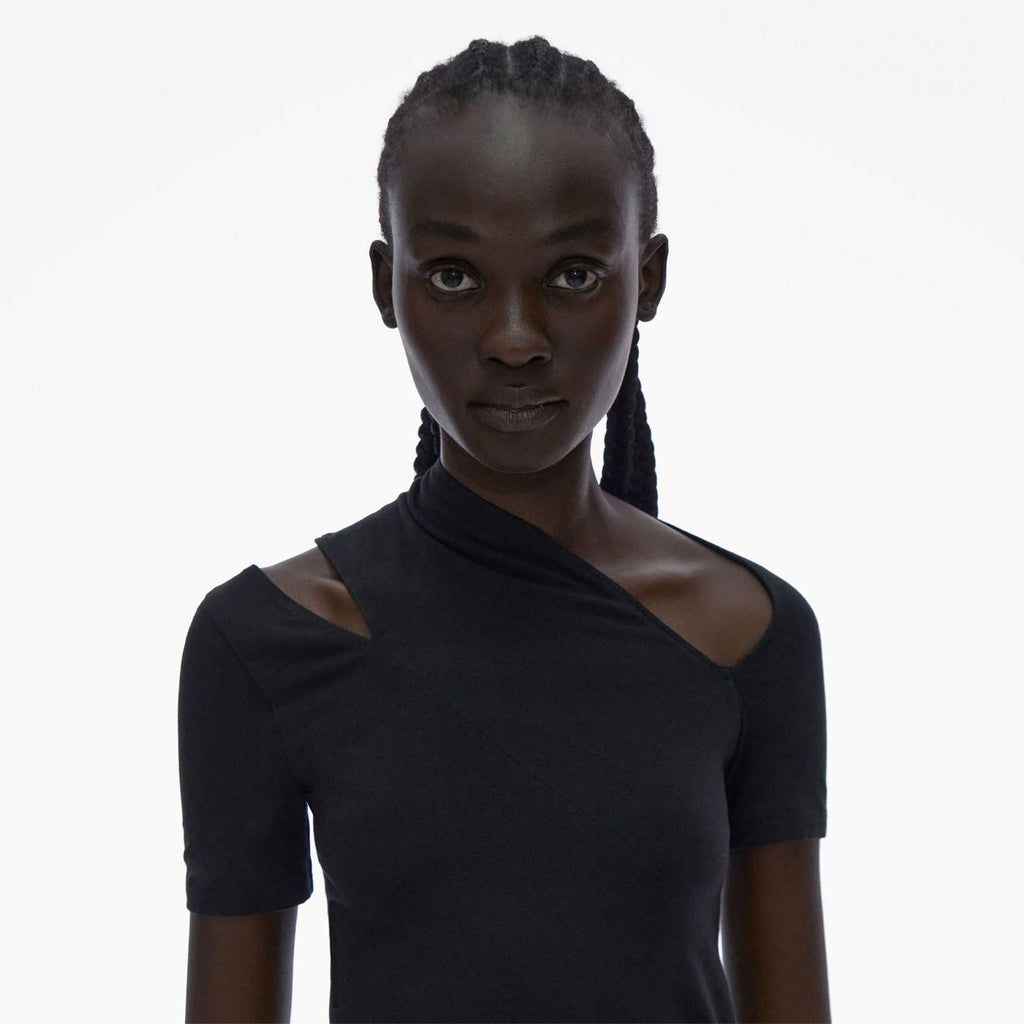Top Slash - Noir - Femme