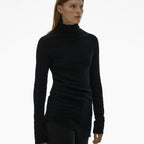 Pull Deal Long - Noir - Femme