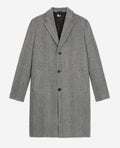 The Kooples - Abrigo de lana - Blanco y negro - Hombre