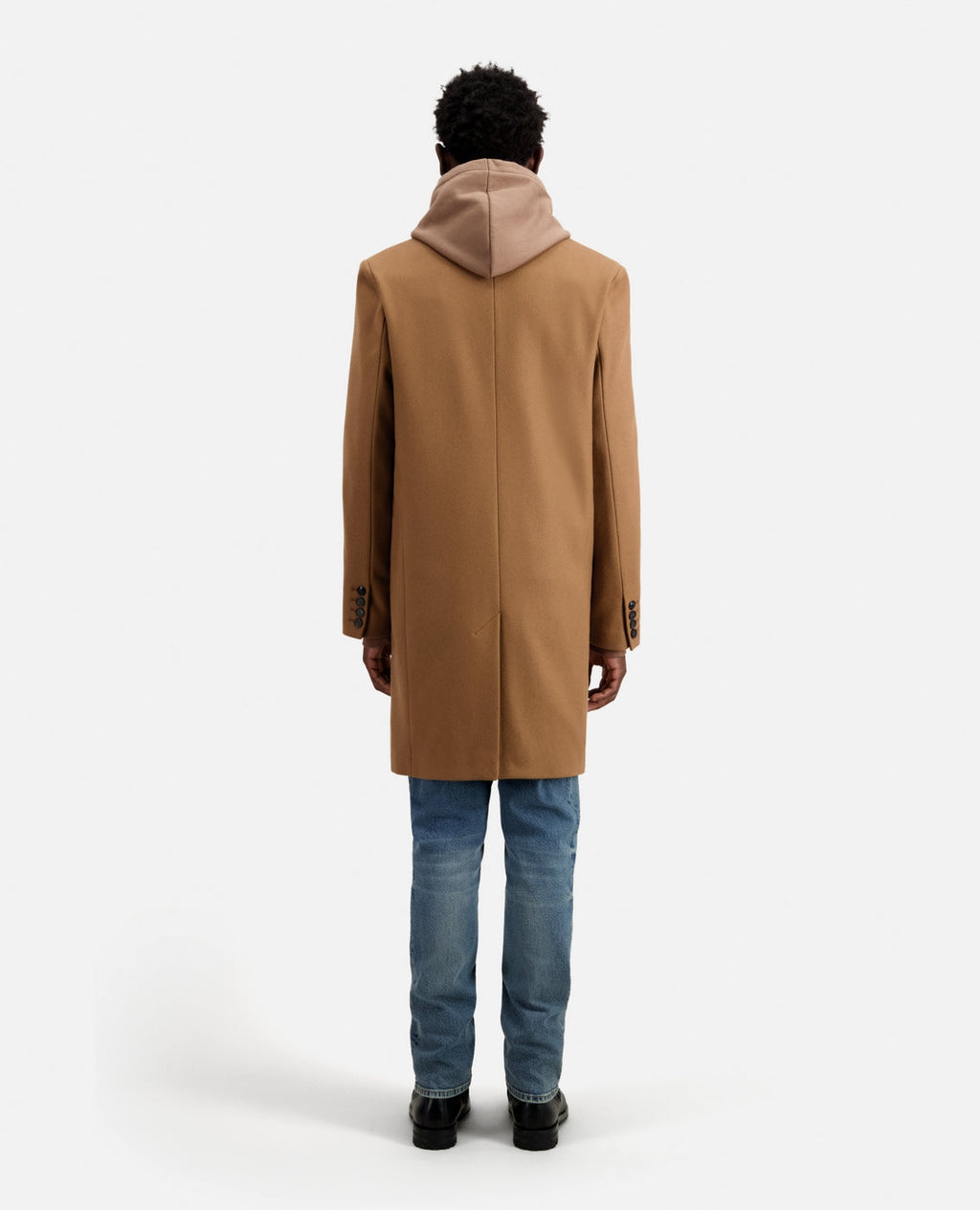 The Kooples - Manteau En Laine - Beige - Homme
