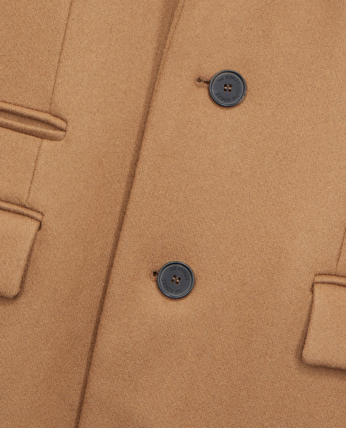 The Kooples - Manteau En Laine - Beige - Homme
