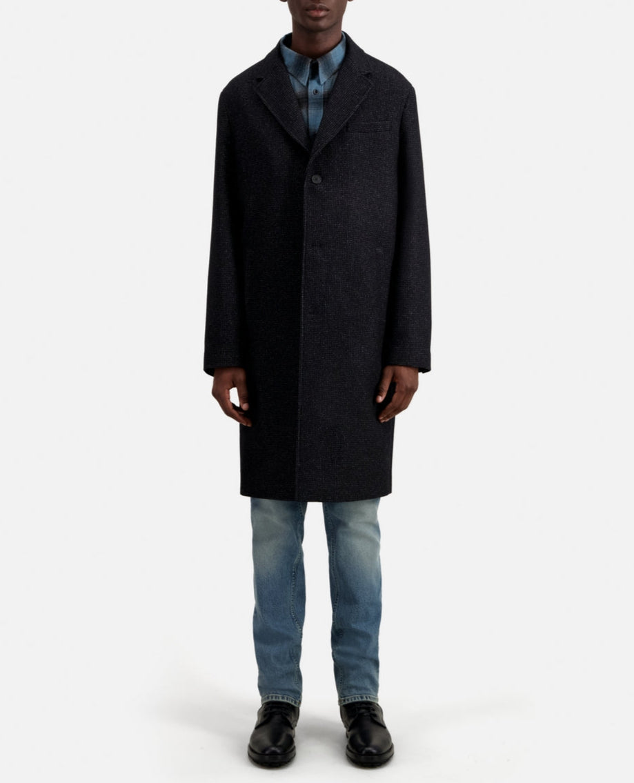 The Kooples - Manteau En Laine - Anthracite - Homme