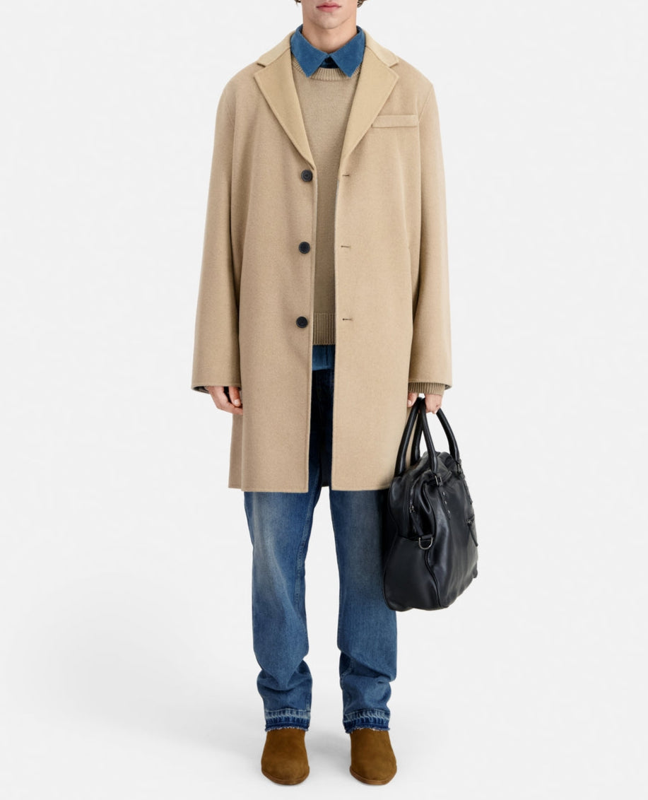 The Kooples - Manteau En Laine - Camel - Homme