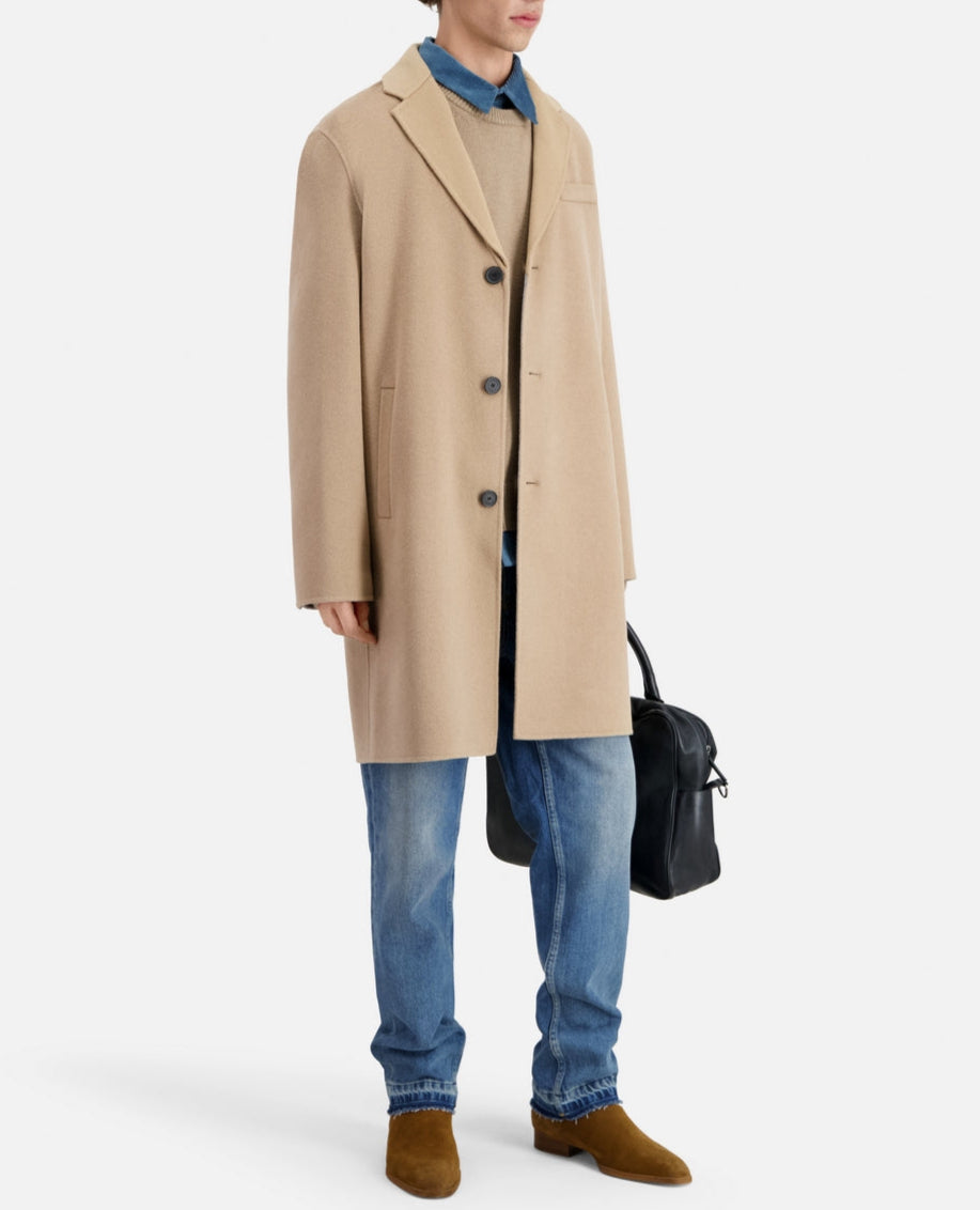 The Kooples - Manteau En Laine - Camel - Homme