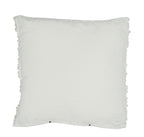 Washed Linen Cushion Cover with Fringed Finishes Hmellowfrange - Plume