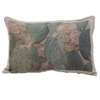Funda de cojín de lino lavado Hnatureinside - Cactus