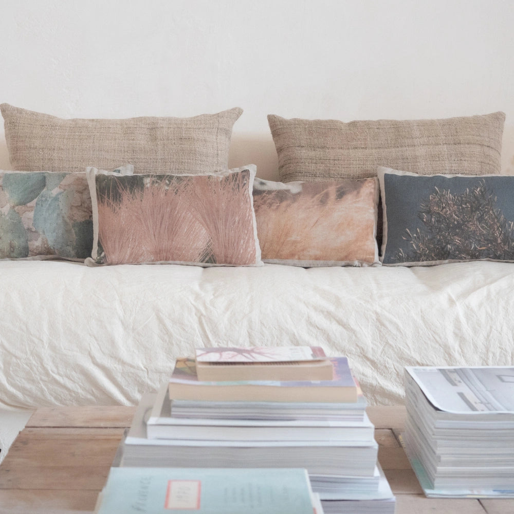 Washed Linen Cushion Cover Hnatureinside - Straw