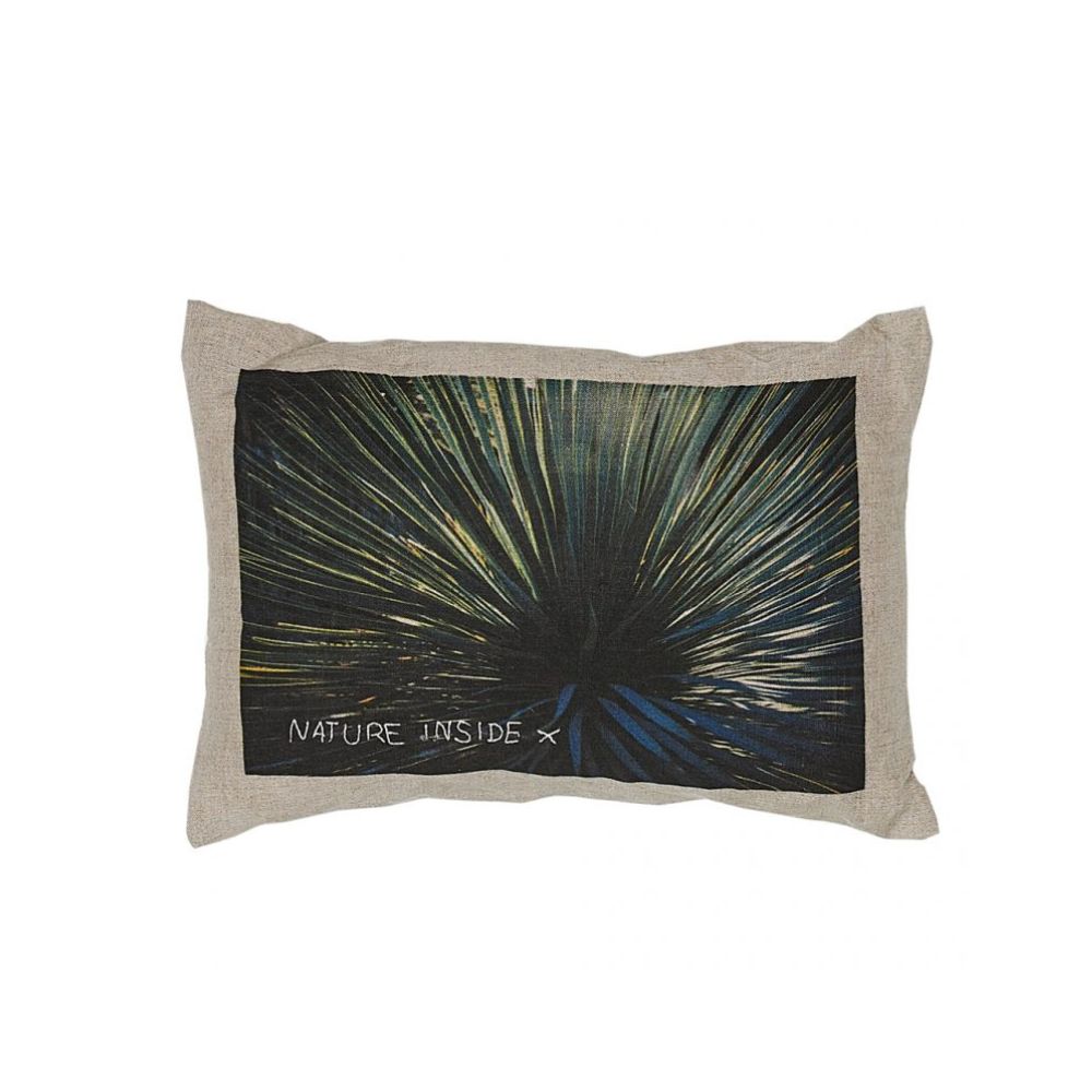 Washed Linen Cushion Cover Hnatureinside - Touk