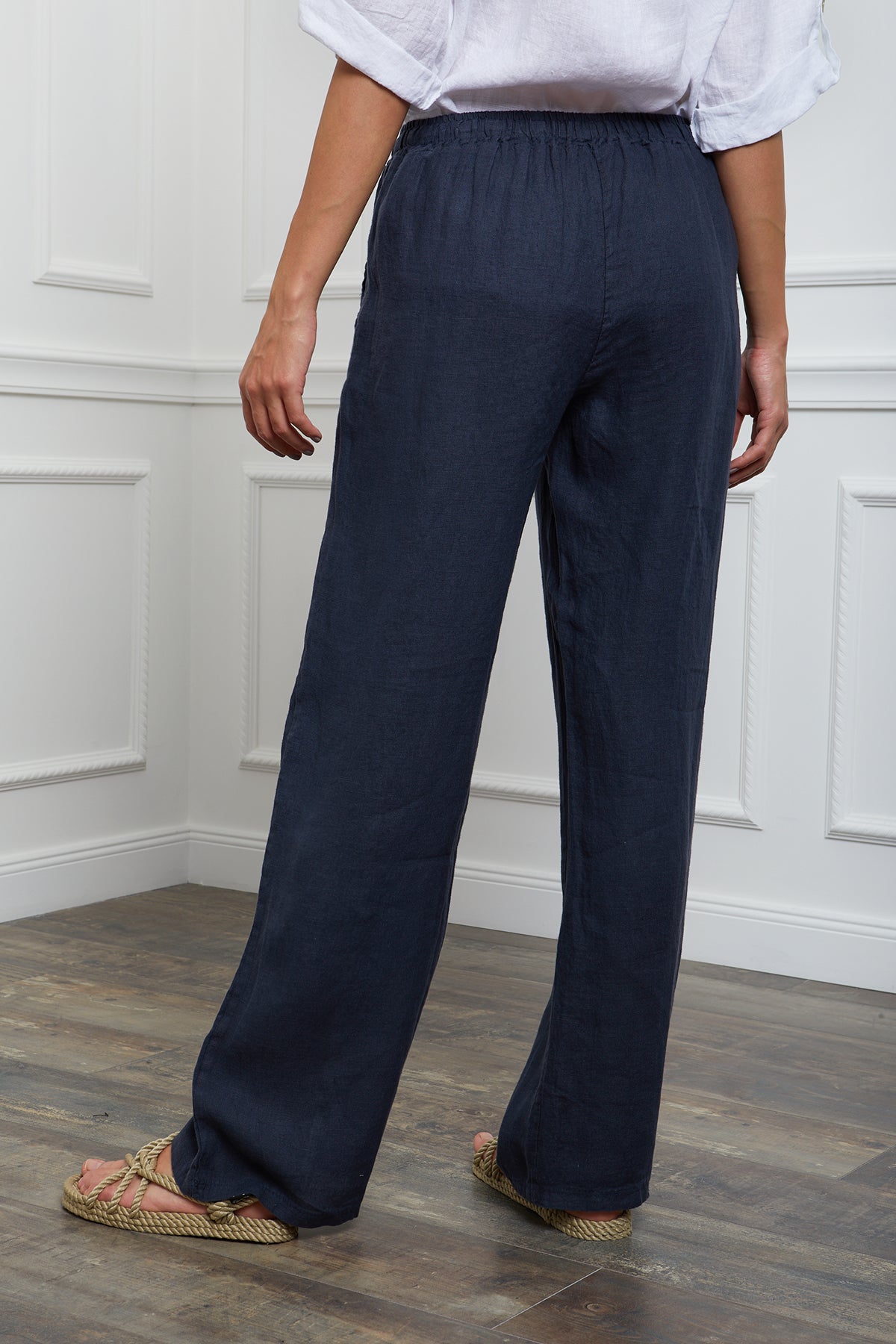 Trousers - Honas - Navy