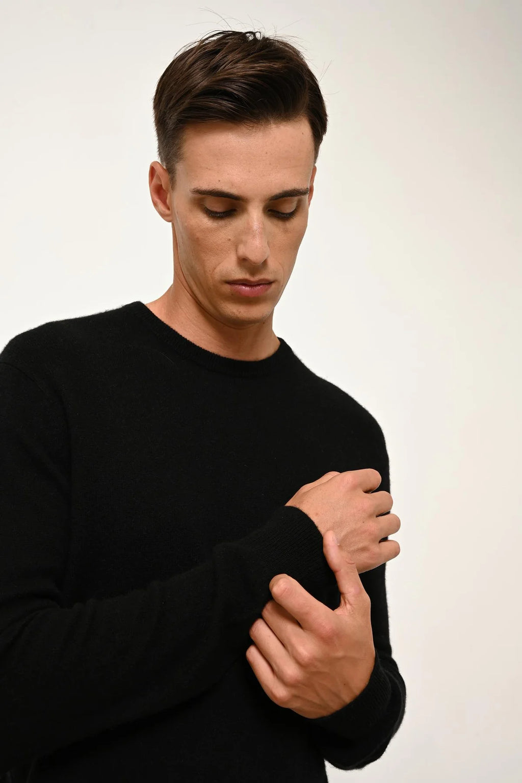 Pull Col Rond - Howard - Noir