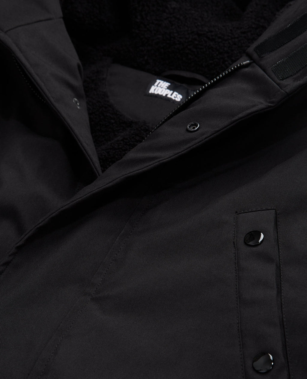 The Kooples - Parka Doublee De Faux Mouton - Homme