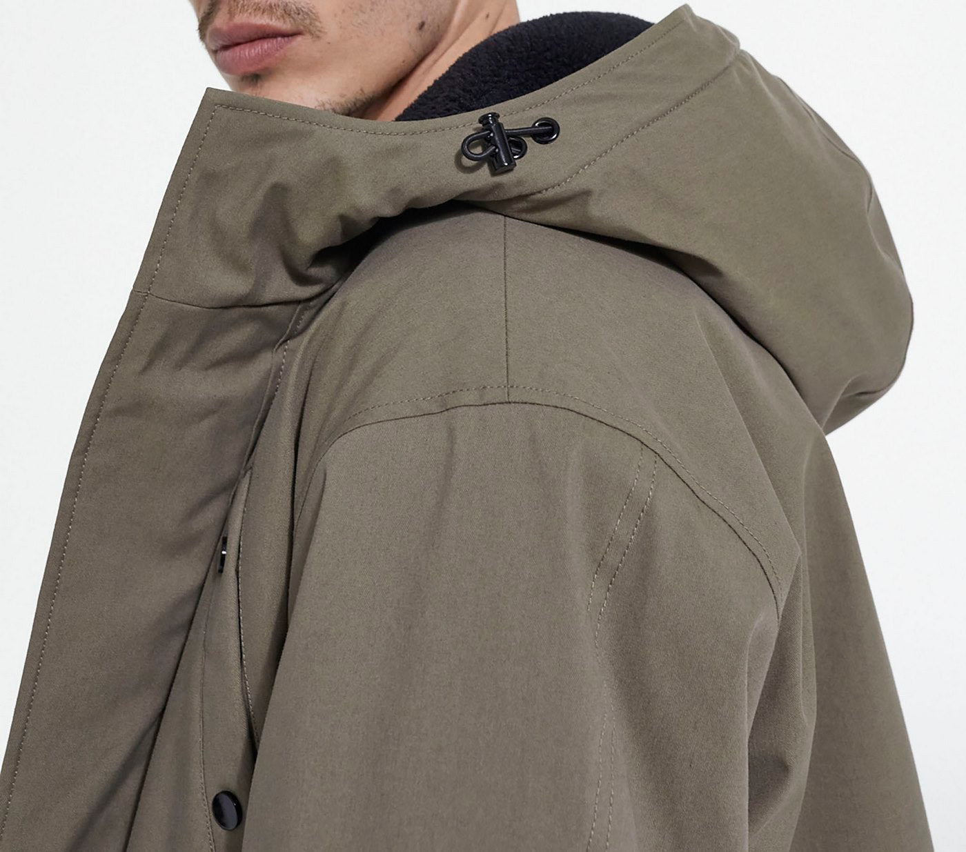 The Kooples - Parka Forrada De Piel De Oveja Sintética - Hombre