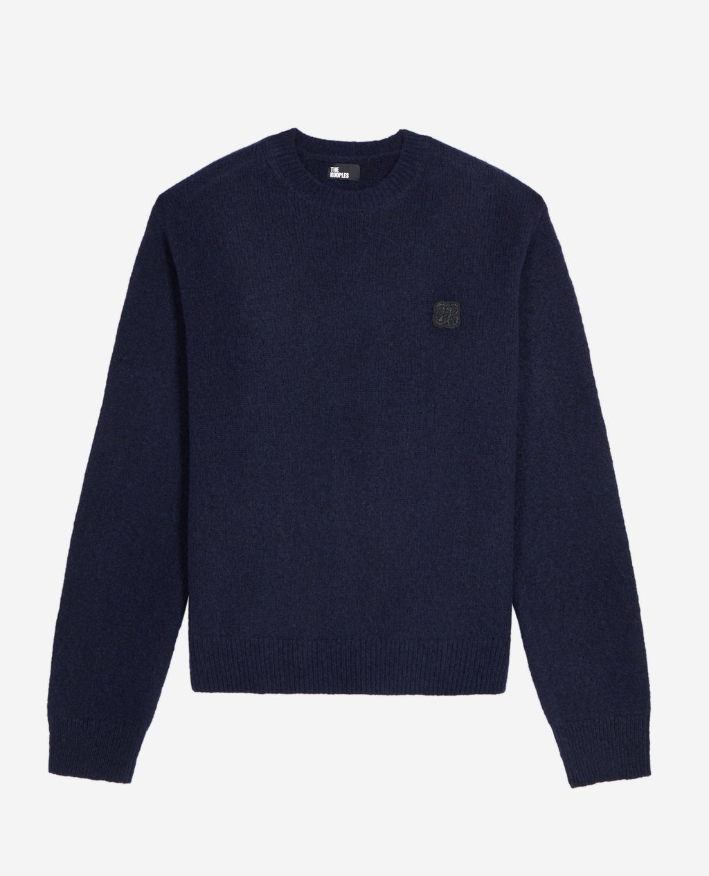 The Kooples - Pull Col Rond Avec Patch Canetille