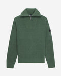 The Kooples - Jersey De Cuello Trucker Con Parche De Canetille Y Detalle De Cremalleras