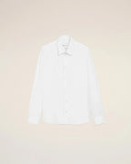 Ami Paris - Chemise En Popeline De Coton Blanche